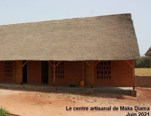 Le Centre artisanal du Typha de Maka Diama